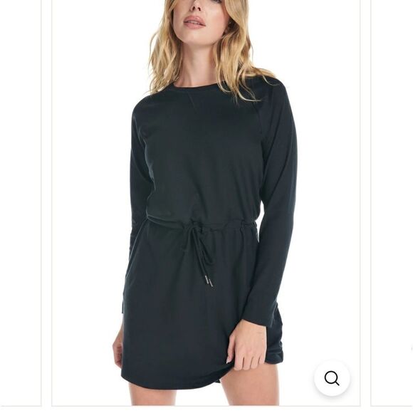 Kyodan Outdoor Aspen Gray Long Sleeves Drawstring Dress.Size M - Picture 5 of 13